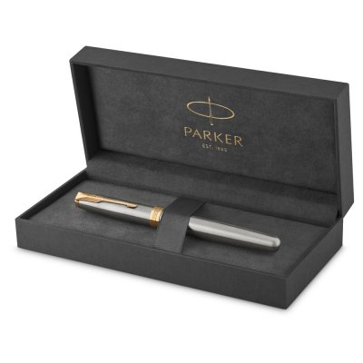 Ручка перьевая Parker «Sonnet Core Stainless Steel GT»