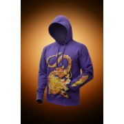 Толстовка с капюшоном SLAM 320, фиолетовая арт. 2401.77 Толстовка с капюшоном SLAM 320, фиолетовая арт. 2401.77