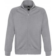 Толстовка мужская на молнии SUNDAE 280 серый меланж
