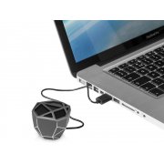 Портативная колонка «Geo», белая подсветка