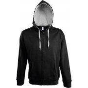 Толстовка мужская Soul Men 290 с контрастным капюшоном, черная арт. 5234.30 Толстовка мужская Soul Men 290 с контрастным капюшоном, черная арт. 5234.30