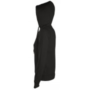 Толстовка женская на молнии с капюшоном Seven Women, черная арт. 5574.30