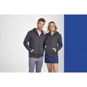 Толстовка женская на молнии с капюшоном Seven Women, темно-синяя арт. 5574.40