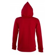 Толстовка женская на молнии с капюшоном Seven Women, красная арт. 5574.50