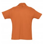 Рубашка поло мужская SUMMER 170, оранжевая арт. 1379.20