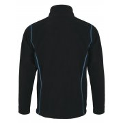 Куртка мужская NOVA MEN 200, черная с ярко-голубым