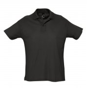 Рубашка поло мужская SUMMER 170, черная арт. 1379.30