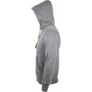 Толстовка унисекс на молнии SHERPA 280, серый меланж арт. 5974.10 Толстовка унисекс на молнии SHERPA 280, серый меланж арт. 5974.10