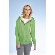Толстовка унисекс на молнии SHERPA 280, ярко-зеленая арт. 5974.90 Толстовка унисекс на молнии SHERPA 280, ярко-зеленая арт. 5974.90