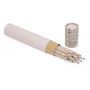 Набор цветных карандашей из "газетной бумаги" в тубе «News»