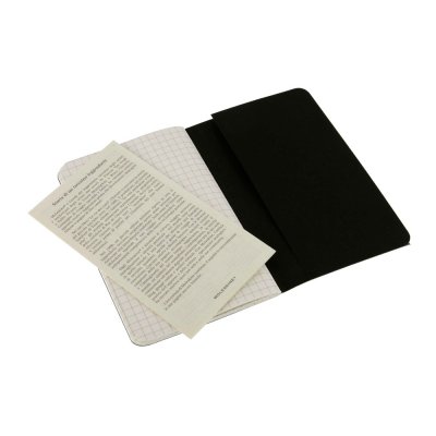 Записная книжка Moleskine Cahier, Pocket (в клетку), А6