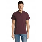 Рубашка поло мужская SUMMER 170, бордовая