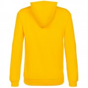 Толстовка на молнии с капюшоном Unit Siverga, желтая