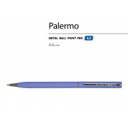 Ручка металлическая шариковая «Palermo», софт-тач