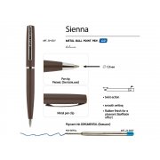Ручка металлическая шариковая «Sienna» арт. 20-0221 Ручка металлическая шариковая «Sienna» арт. 20-0221