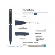 Ручка металлическая шариковая «Portofino»