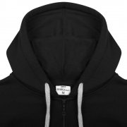 Толстовка на молнии с капюшоном Unit Siverga Heavy, черная