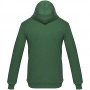 Толстовка с капюшоном на молнии Unit Siverga Heavy, темно-зеленая