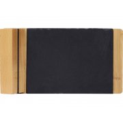 Набор для сыра из бамбука и сланца «Taleggio»