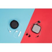 Набор «In motion» с наушниками и зарядным кабелем 3 в 1