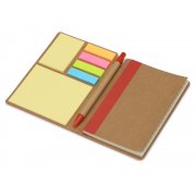 Блокнот А6 «Write and stick» с ручкой и набором стикеров