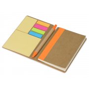 Блокнот А6 «Write and stick» с ручкой и набором стикеров