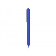 Ручка пластиковая шариковая Pigra P03 «софт-тач»