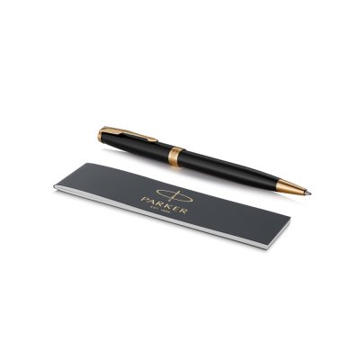 Ручка шариковая Parker «Sonnet Core Black Lacquer GT»