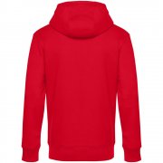 Толстовка с капюшоном унисекс King, красная