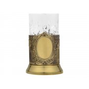 Подстаканник с хрустальным стаканом