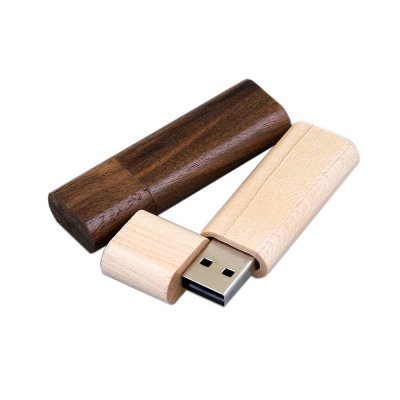 USB 2.0- флешка на 32 Гб эргономичной прямоугольной формы с округленными краями