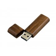 USB 2.0- флешка на 32 Гб эргономичной прямоугольной формы с округленными краями