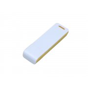 USB 2.0- флешка на 32 Гб с оригинальным двухцветным корпусом арт. 6013.32.04