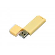 USB 2.0- флешка на 32 Гб с оригинальным двухцветным корпусом арт. 6013.32.04
