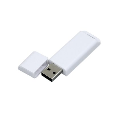 USB 2.0- флешка на 32 Гб с оригинальным двухцветным корпусом