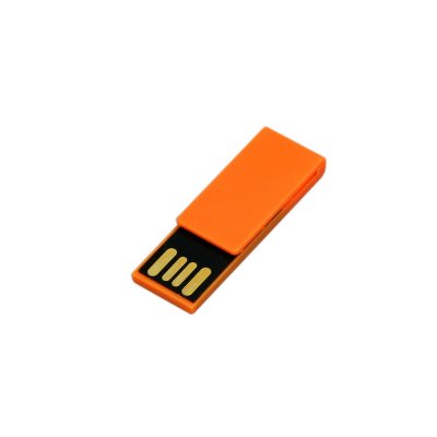 USB 2.0- флешка промо на 64 Гб в виде скрепки