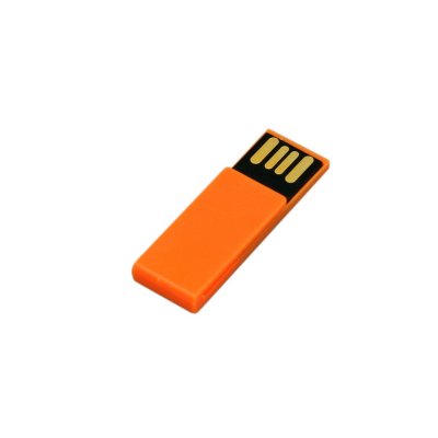 USB 2.0- флешка промо на 64 Гб в виде скрепки