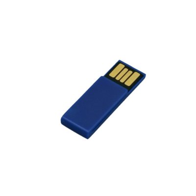 USB 2.0- флешка промо на 64 Гб в виде скрепки