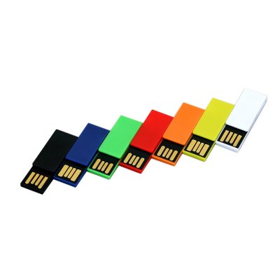 USB 2.0- флешка промо на 32 Гб в виде скрепки