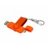 USB 2.0- флешка на 32 Гб с поворотным механизмом и дополнительным разъемом Micro USB арт. 7031.32.08 USB 2.0- флешка на 32 Гб с поворотным механизмом и дополнительным разъемом Micro USB арт. 7031.32.08