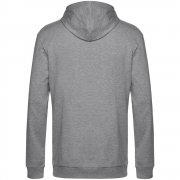 Толстовка с капюшоном унисекс Hoodie, серый меланж