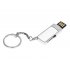 USB 2.0- флешка на 64 Гб с выдвижным механизмом и мини чипом