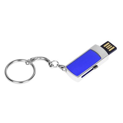 USB 2.0- флешка на 64 Гб с выдвижным механизмом и мини чипом