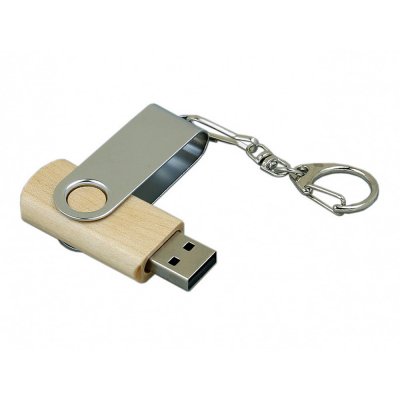 USB 2.0- флешка промо на 32 Гб с поворотным механизмом