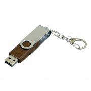 USB 2.0- флешка промо на 32 Гб с поворотным механизмом
