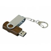 USB 2.0- флешка промо на 32 Гб с поворотным механизмом