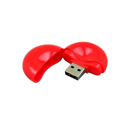 USB 2.0- флешка промо на 64 Гб круглой формы