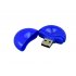 USB 2.0- флешка промо на 64 Гб круглой формы