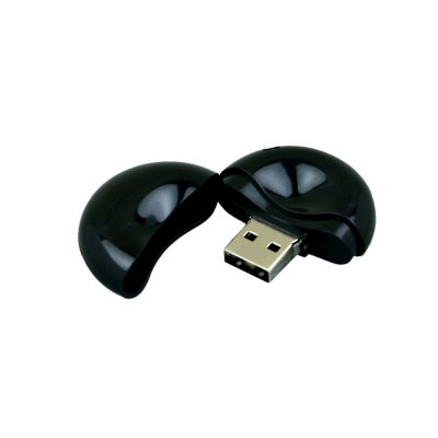 USB 2.0- флешка промо на 64 Гб круглой формы