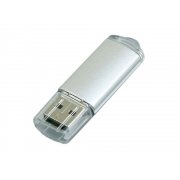 USB 2.0- флешка на 64 Гб с прозрачным колпачком